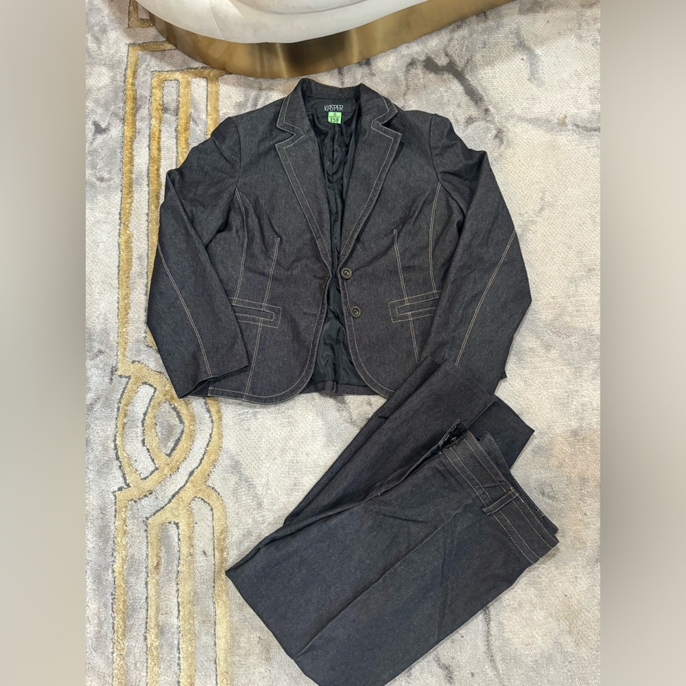 KASPER 2pc set women’s jacket/pants size 16